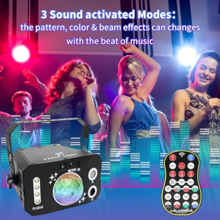 7 Lens Disco Ball LightsUSB Po - Outdoor Solar Power Xmas Lights บทวิจารณ์และราคา