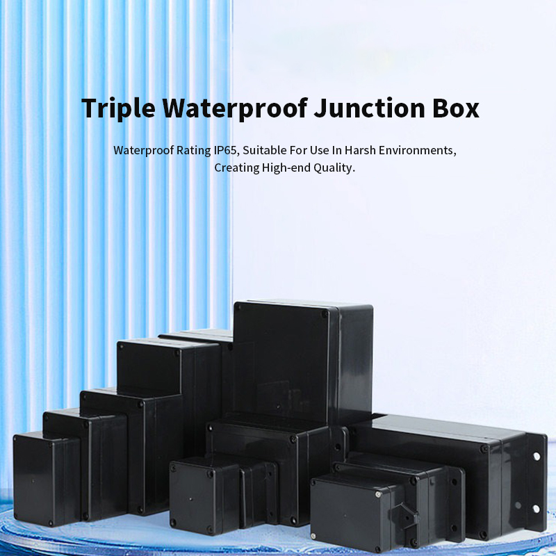 Triple Waterproof Junction Box - Outdoor Power Junction Box บทวิจารณ์และราคา