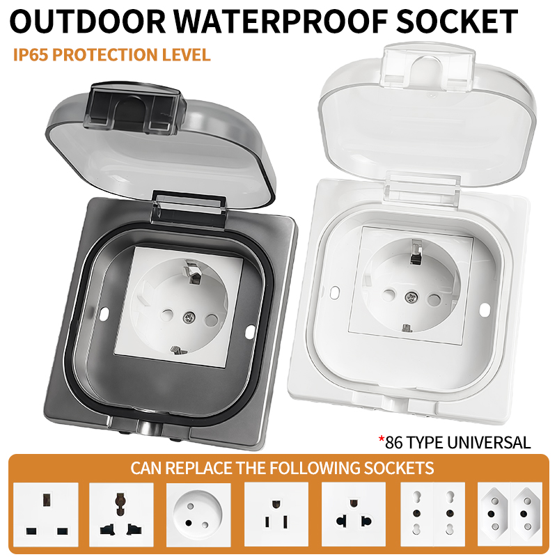 IP65 Waterproof Outdoor Socket - Outdoor Power Adapter บทวิจารณ์และราคา