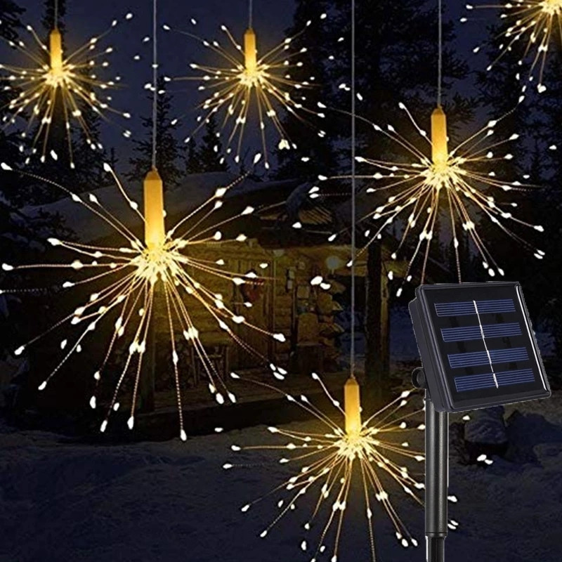 120Led 200 Led Solar Lamp Star - Outdoor Solar Power Xmas Lights บทวิจารณ์และราคา