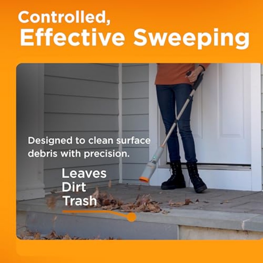 Rocket Sweeper Cordless Air Br - Outdoor Power Broom บทวิจารณ์และราคา