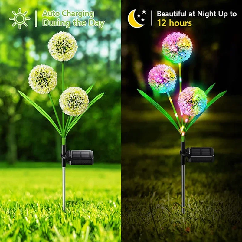 Garden Solar Powered Light Dan - Outdoor Yard Power Stake บทวิจารณ์และราคา