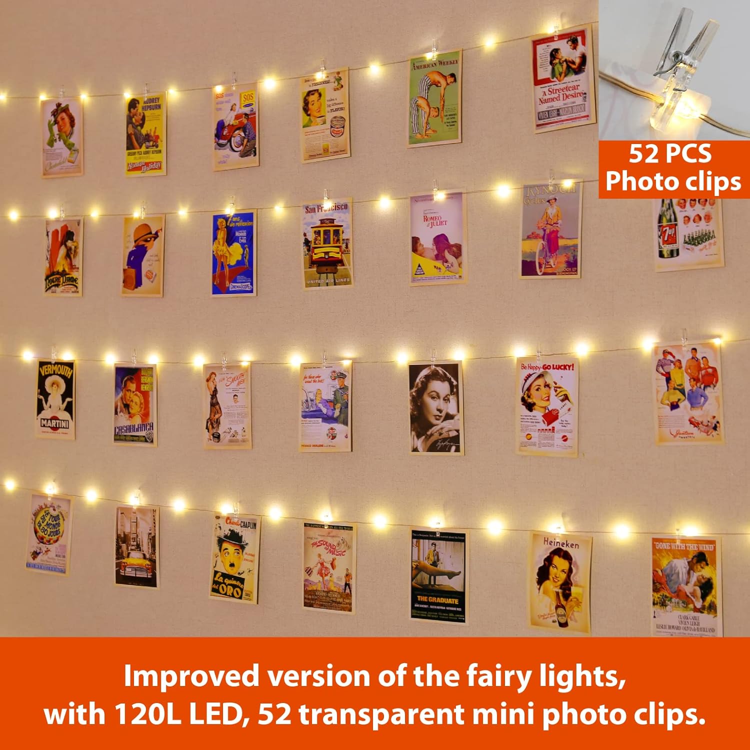 120LED 40Ft Fairy String Light - Outdoor Power For Lights บทวิจารณ์และราคา