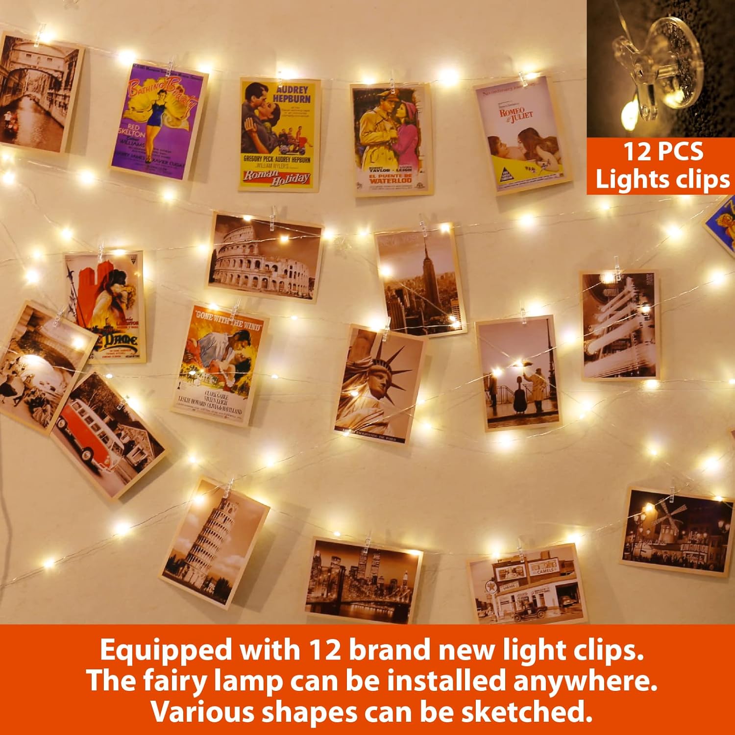 120LED 40Ft Fairy String Light - Outdoor Power For Lights บทวิจารณ์และราคา