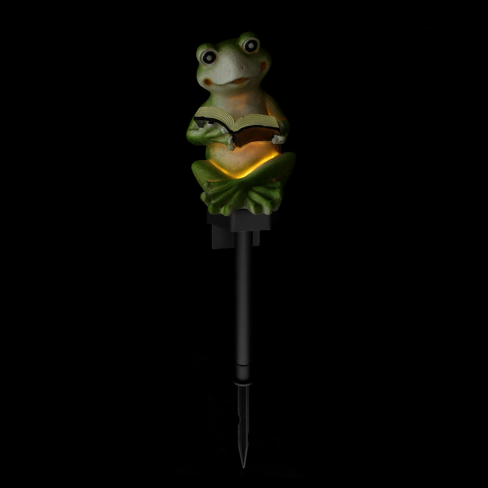 Solar Frog Light Resin Garden  - Outdoor Yard Power Stake บทวิจารณ์และราคา