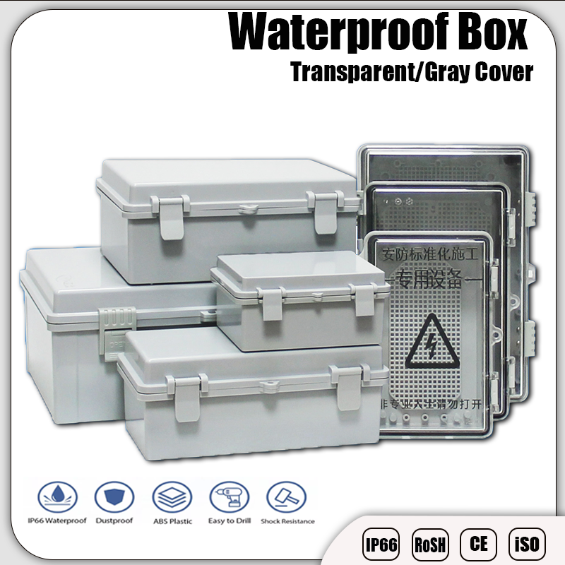 IP66 Electrical Plastic Enclos - Outdoor Power Junction Box บทวิจารณ์และราคา