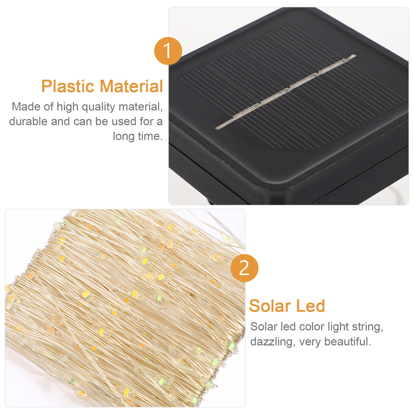 Solar String Lights Outdoor Le - Outdoor Solar Power Xmas Lights บทวิจารณ์และราคา