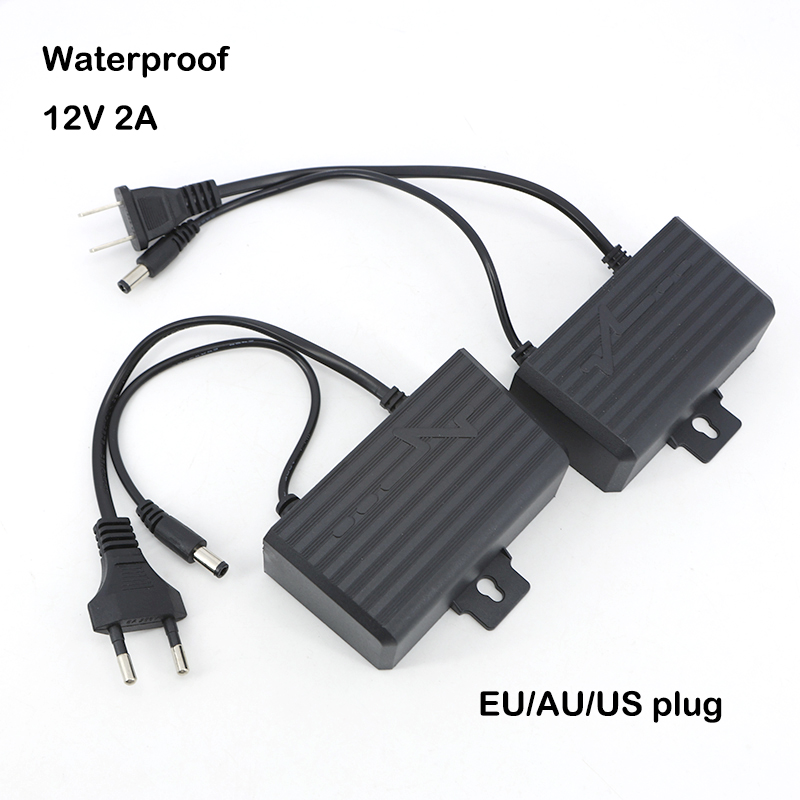 Waterproof AC 100V 240V to DC  - Outdoor Power Adapter บทวิจารณ์และราคา